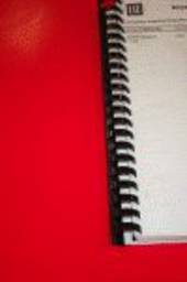 Catalogue Plastic Comb Binding